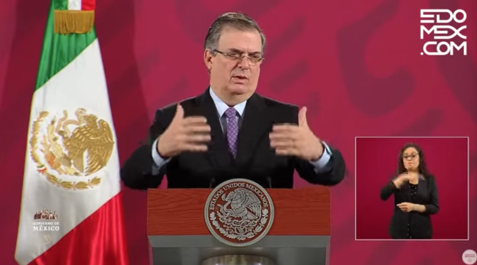 Ebrard anunció que México participa en la creación de la vacuna contra