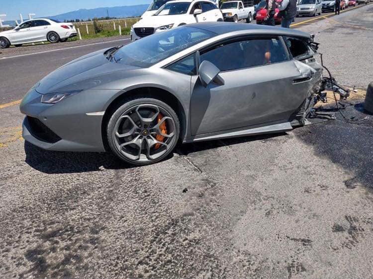 VIDEO: DIFUNDEN IMAGENES DEL MOMENTO EXACTO EN QUE CHOCA LAMBORGHINI EN  EDOMEX - Estado de México