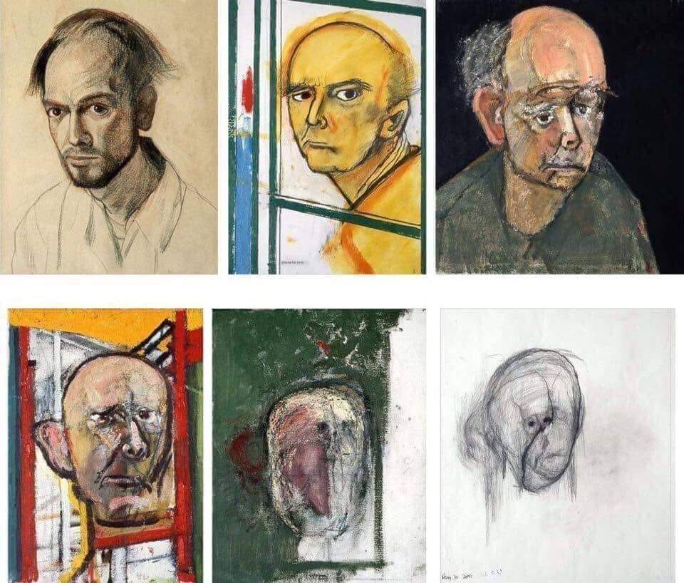 WILLIAM UTERMOHLEN, EL PINTOR CON ALZHEIMER QUE RETRATÓ SU PROPIO