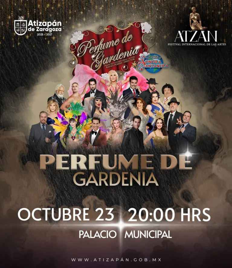Invitación oficial: Perfume de Gardenia con la Sonora Santanera