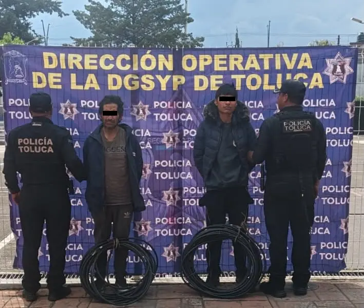 Policía de Toluca reporta cuatro detenciones en tres intervenciones — Ayuntamiento de Toluca