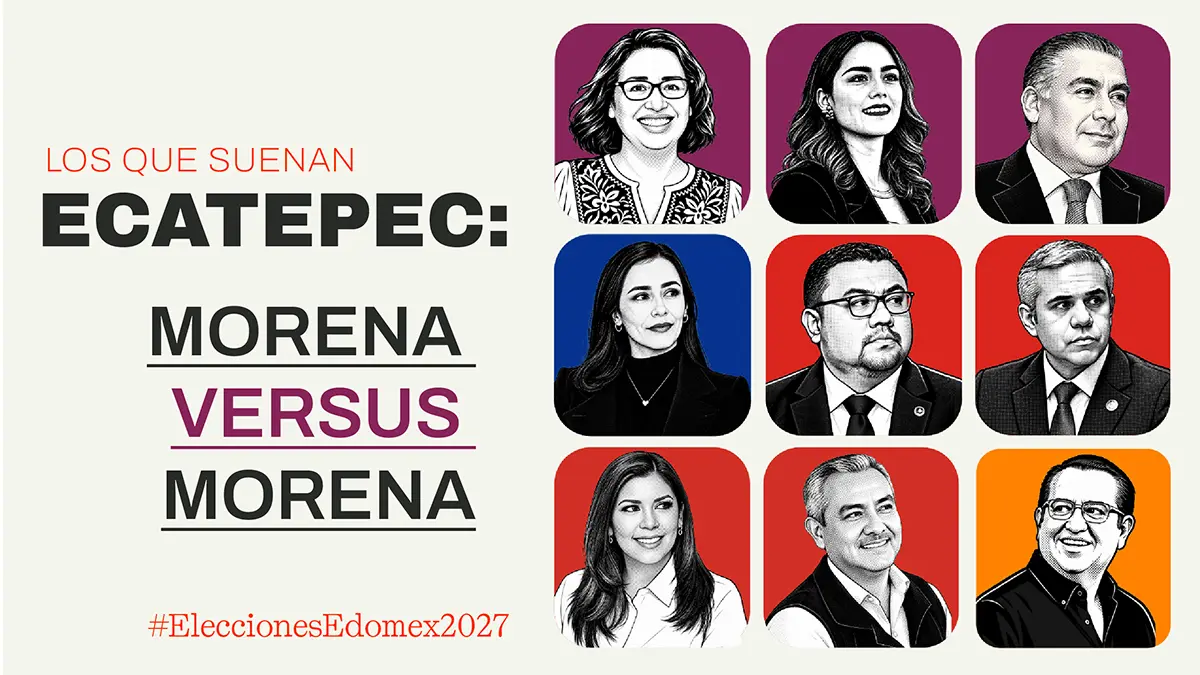 Panorama electoral rumbo a la elección municipal de Ecatepec en 2027