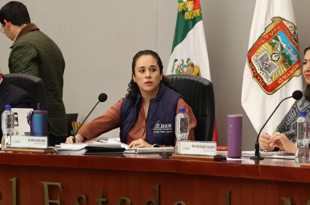 Sesión del Consejo General del Instituto Electoral del Estado de México
