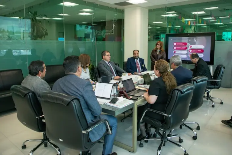 Sesión del Órgano de Administración Judicial del Estado de México