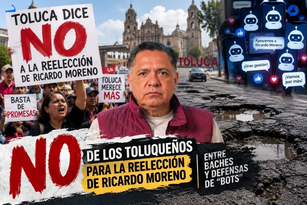 Ricardo Moreno, presidente municipal de Toluca